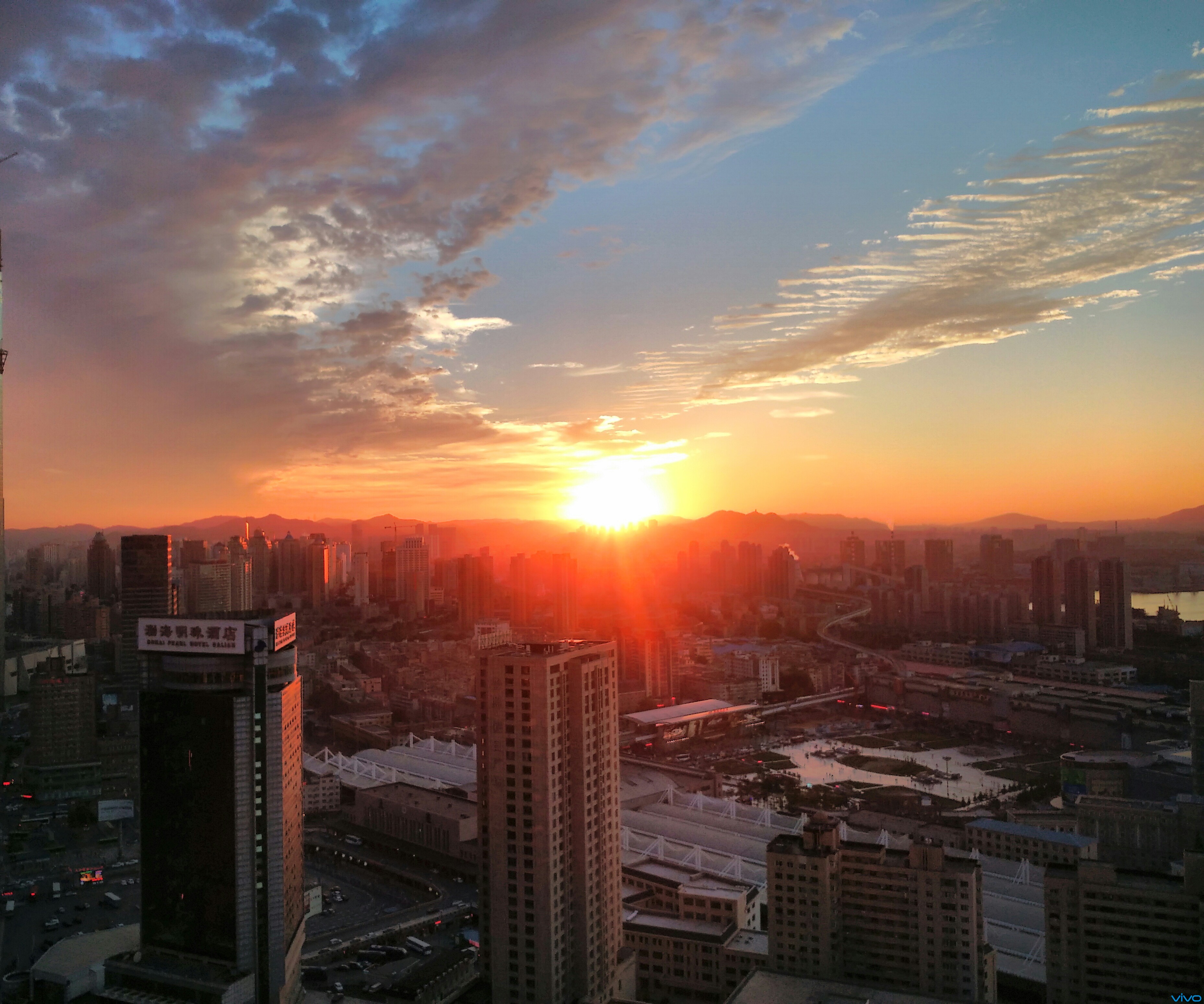最美不过夕阳红,落日前的余晖