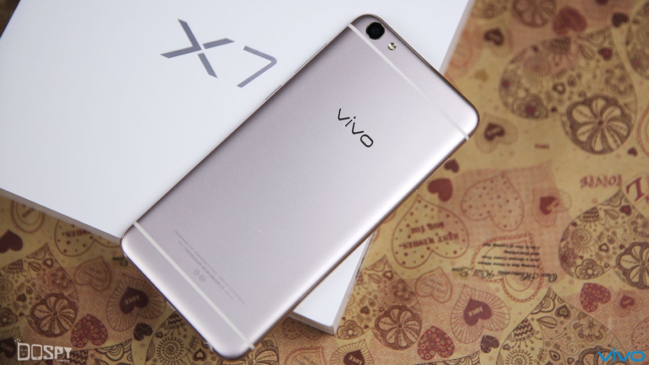 前置指纹识别 前置柔光自拍 vivo x7真机图赏-手机