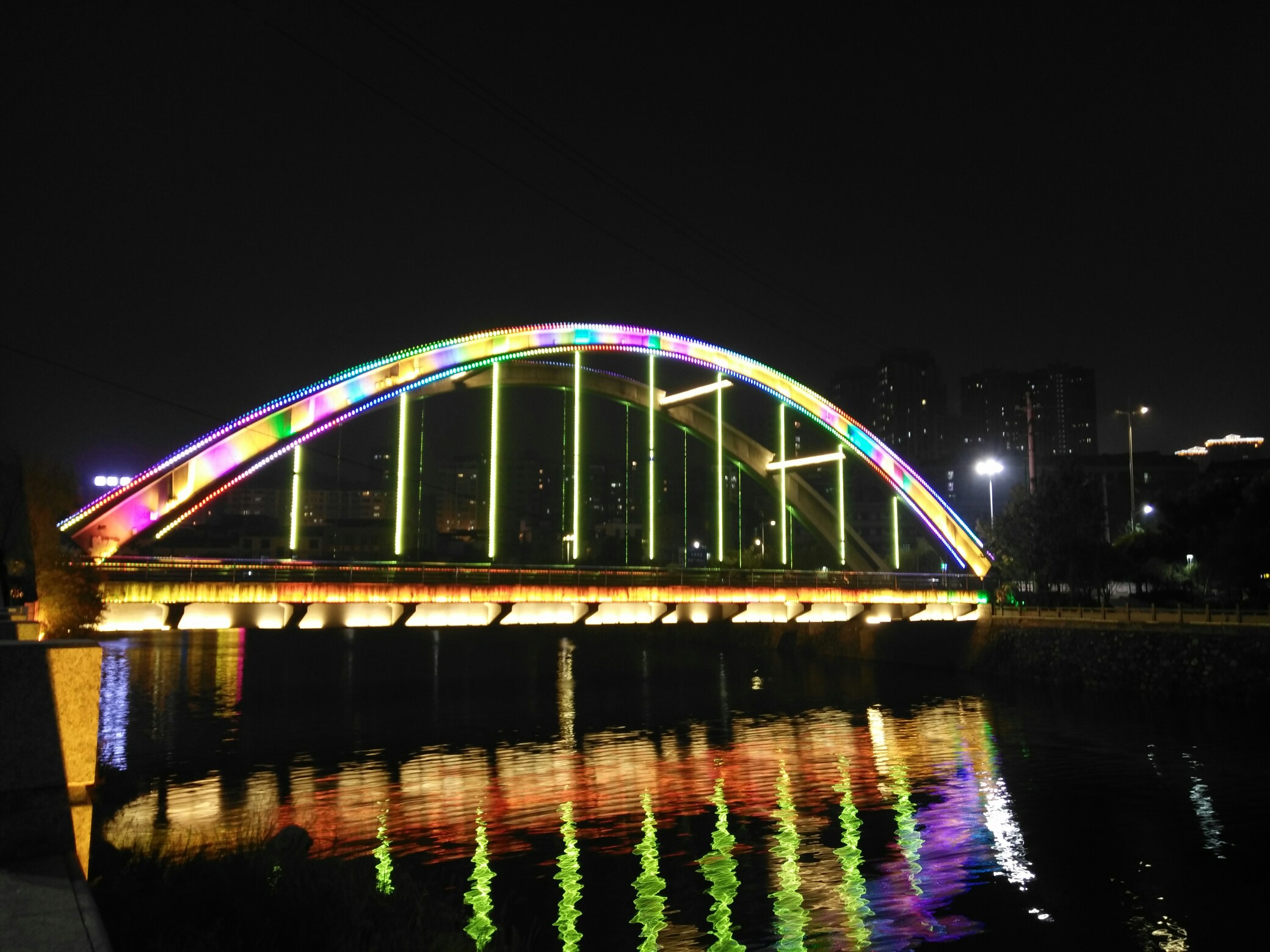 郴州市裕后街夜景.