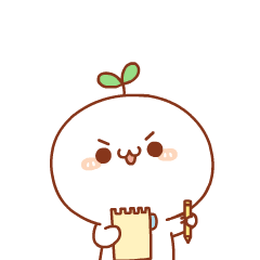 【v粉表情包】颜团子动图,我爱工作
