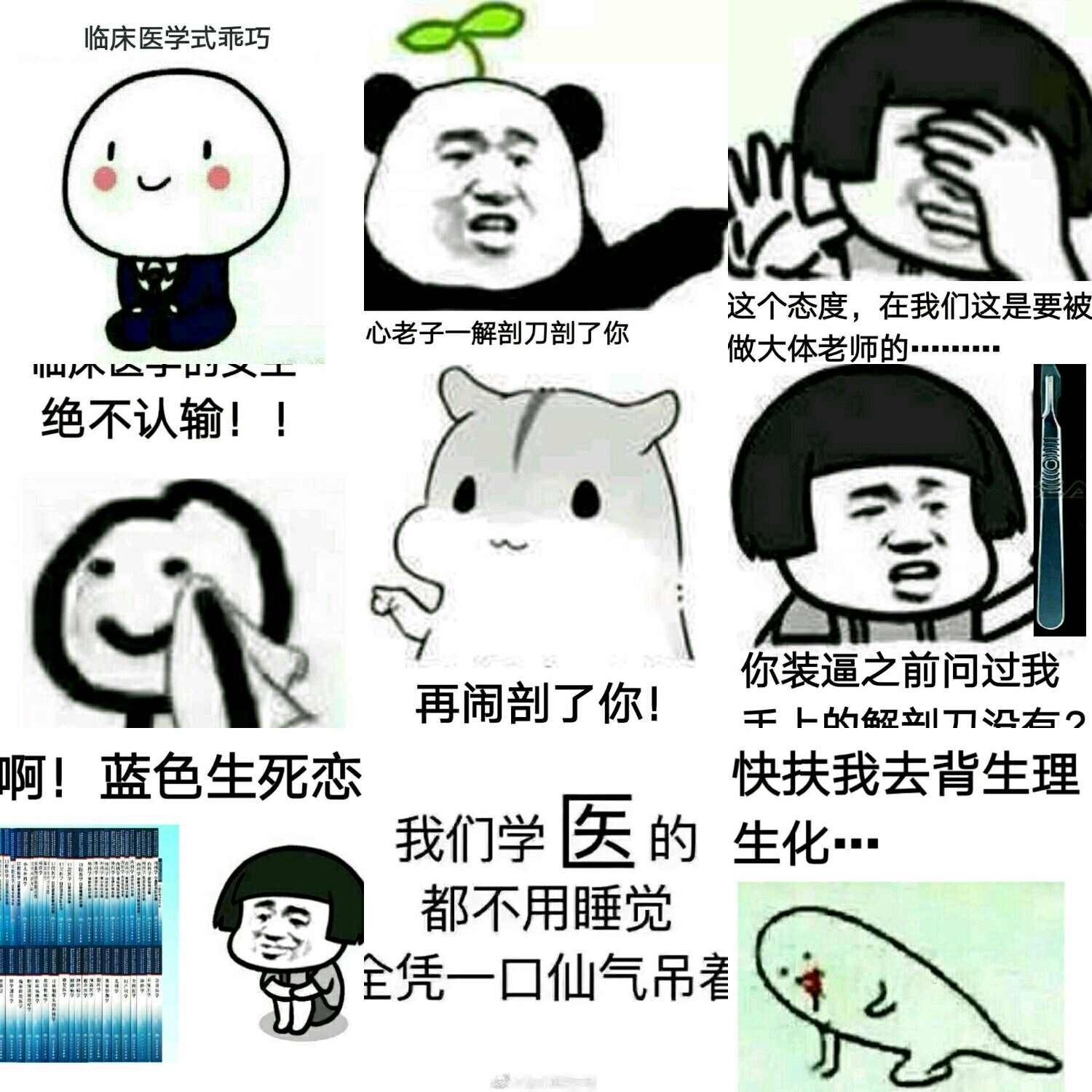 【v粉表情包】医学生用表情包