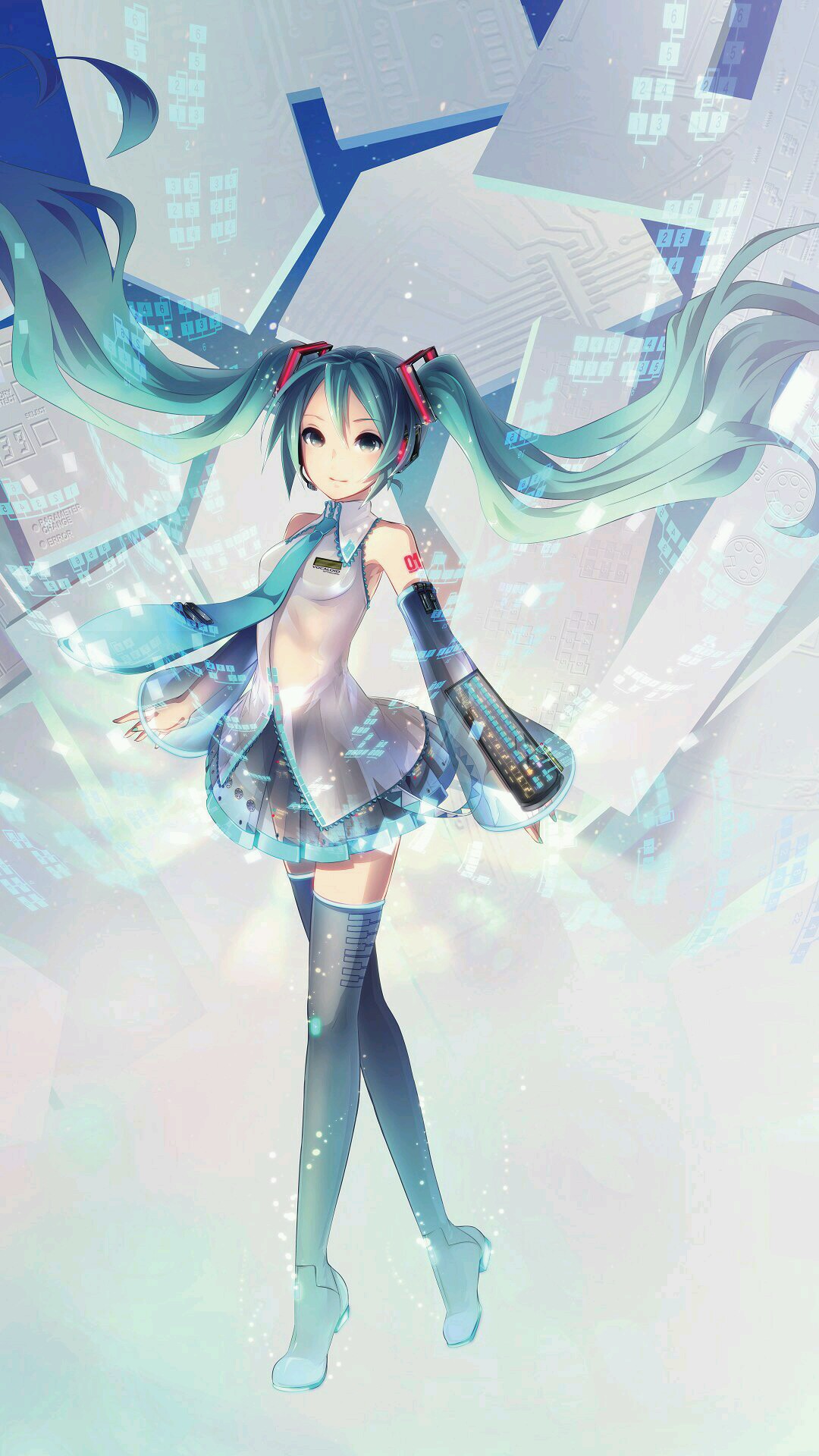 初音未来战士壁纸-手机主题-vivo智能手机V粉社区