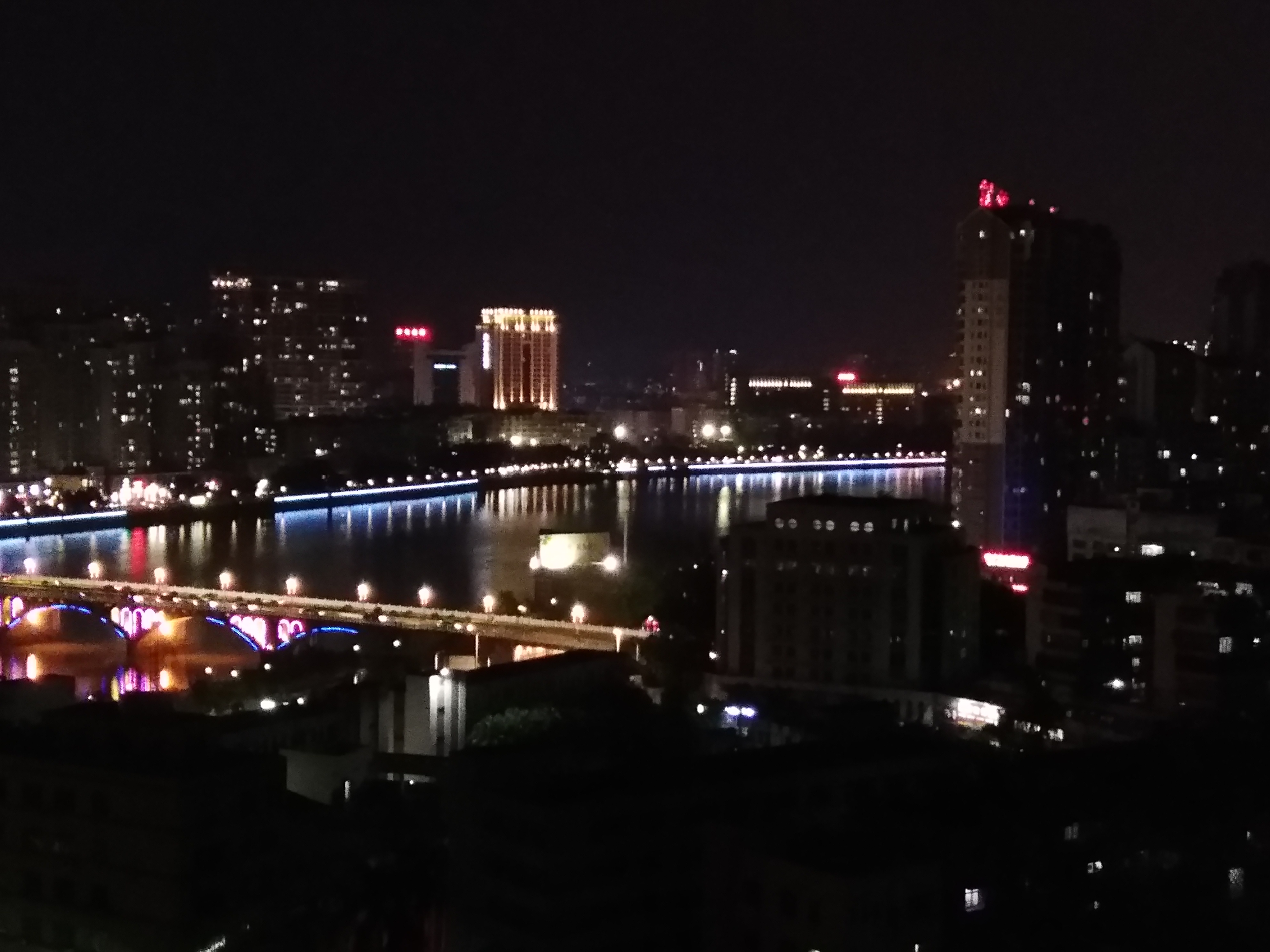 城市夜景最美榕江