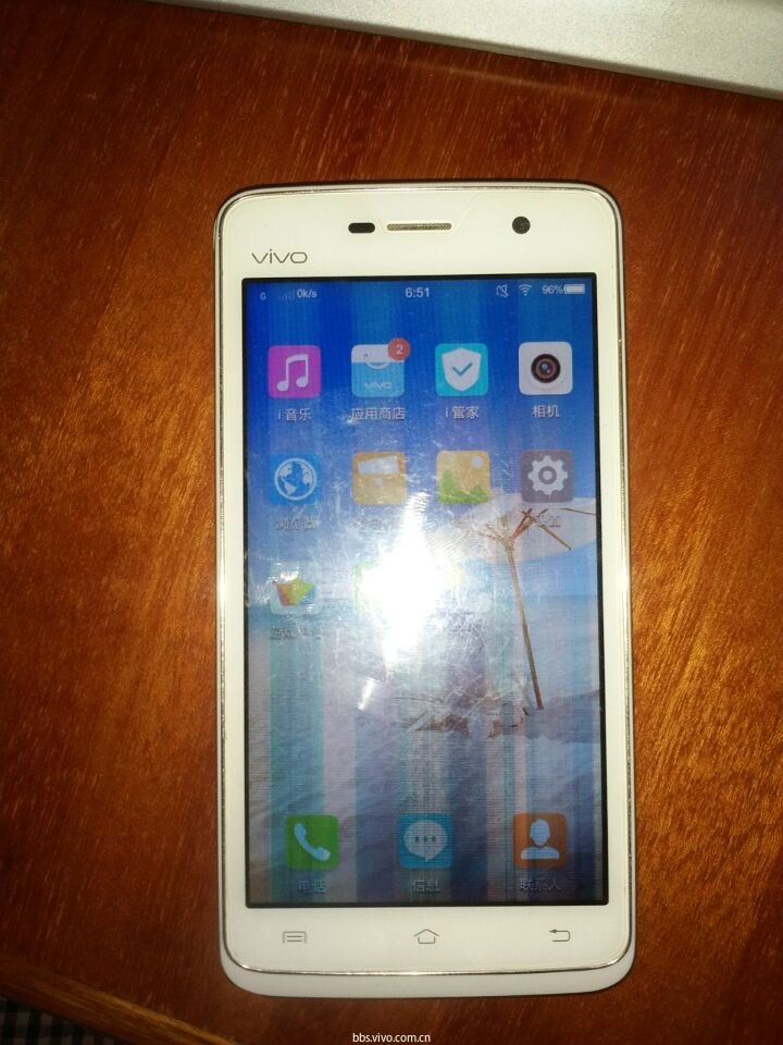 这是屏幕坏了还是排线松了-V粉家园-vivo智能手