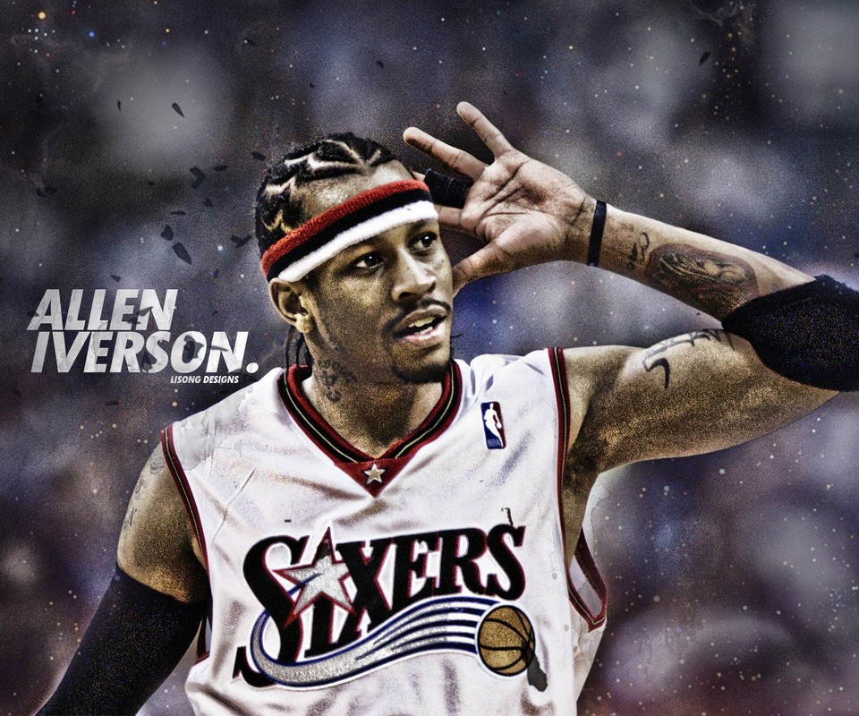 阿伦·艾弗森(allen iverson),1975年6月7日出生于美国弗吉尼亚州