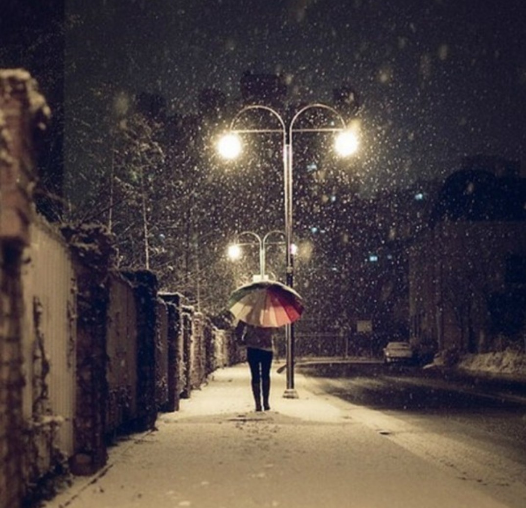 仿佛就在昨日,你对着我说分手吧,我看着你一个人孤独的走在雪中,想去
