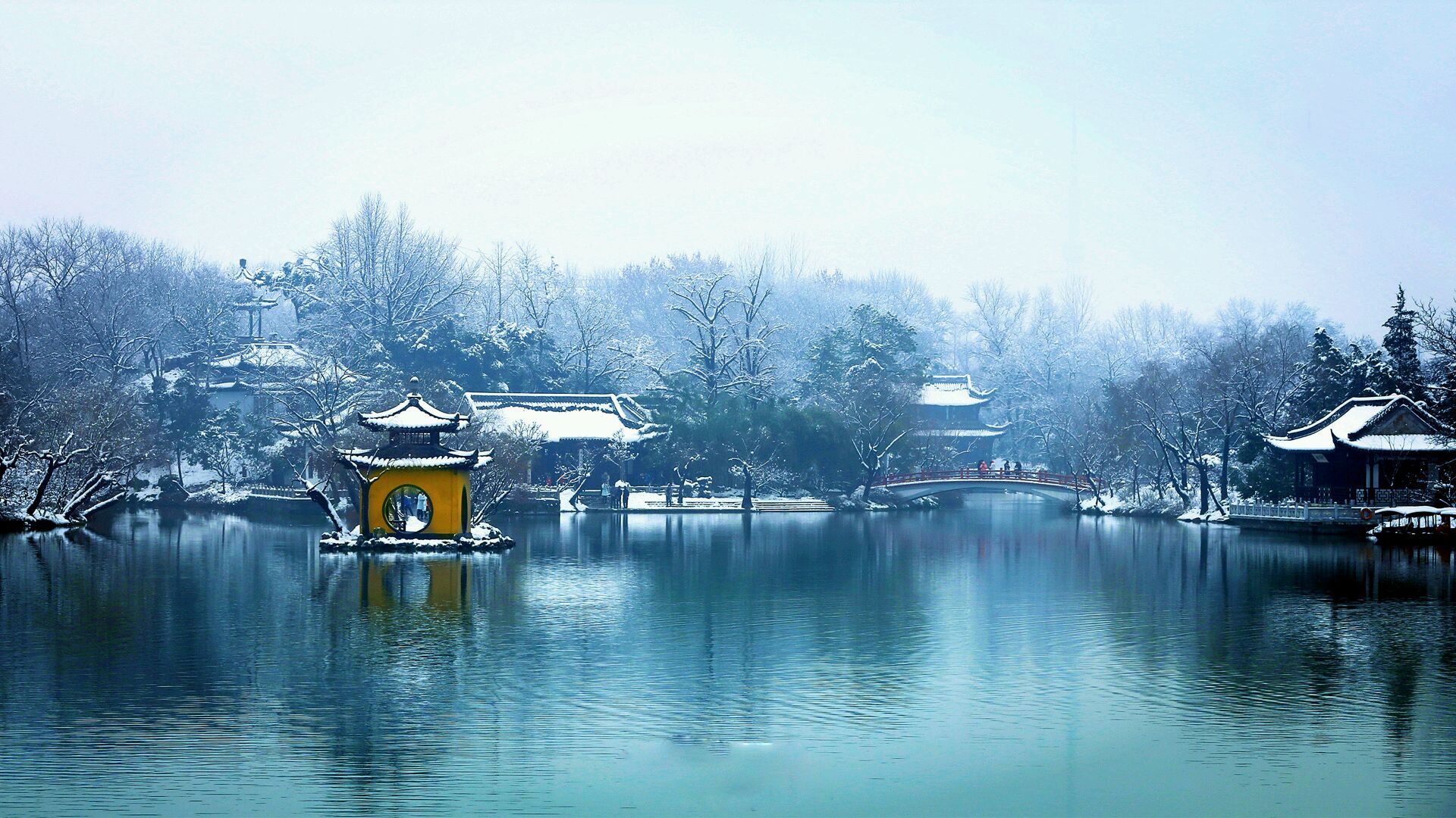 v粉壁纸〕瘦西湖风景