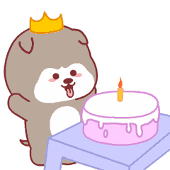 【v粉表情包】小哈皮动图