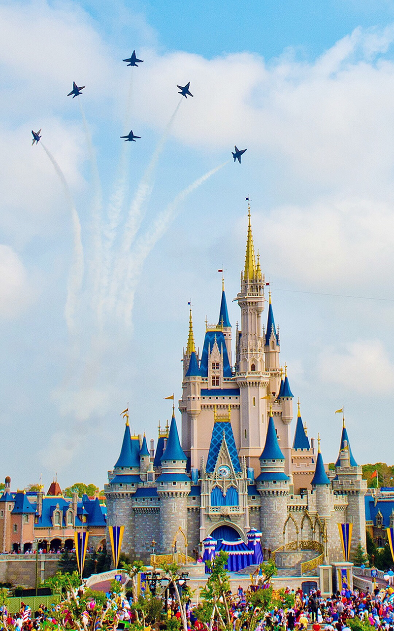 【v粉壁纸】迪士尼城堡风景高清手机壁纸