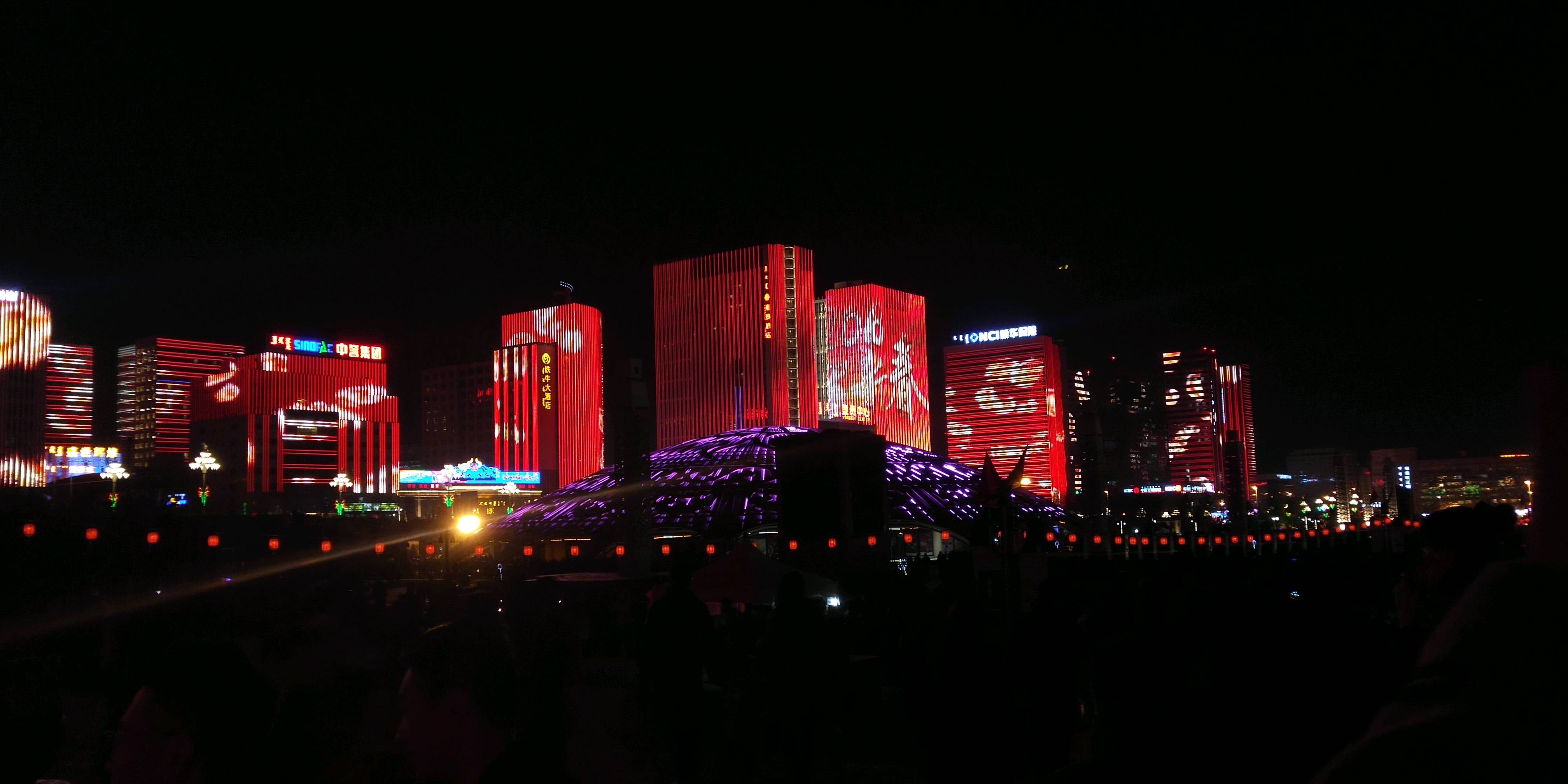 鄂尔多斯夜景