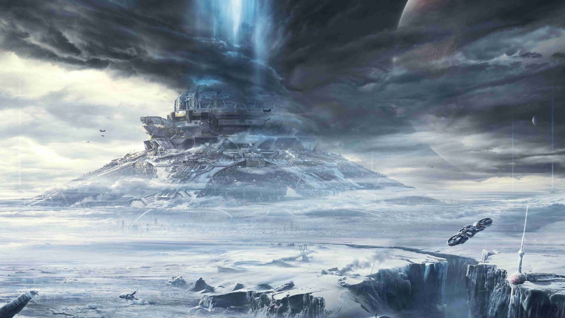 【壁纸分享】科幻电影《流浪地球》