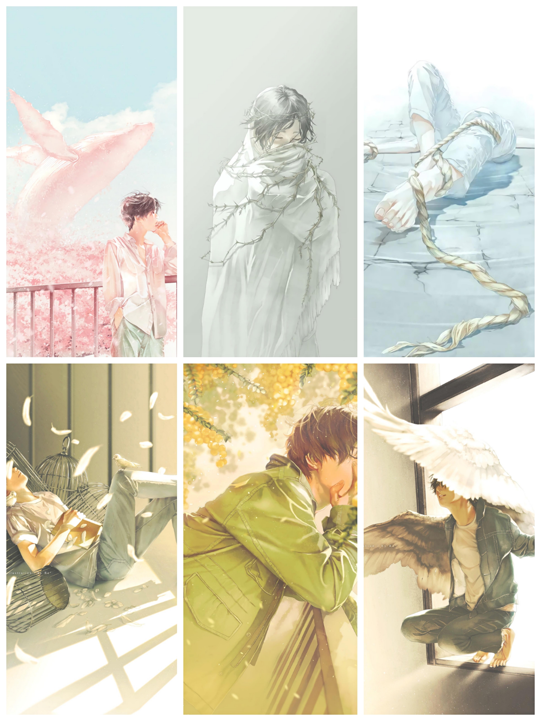 【壁纸】空灵清透の少年