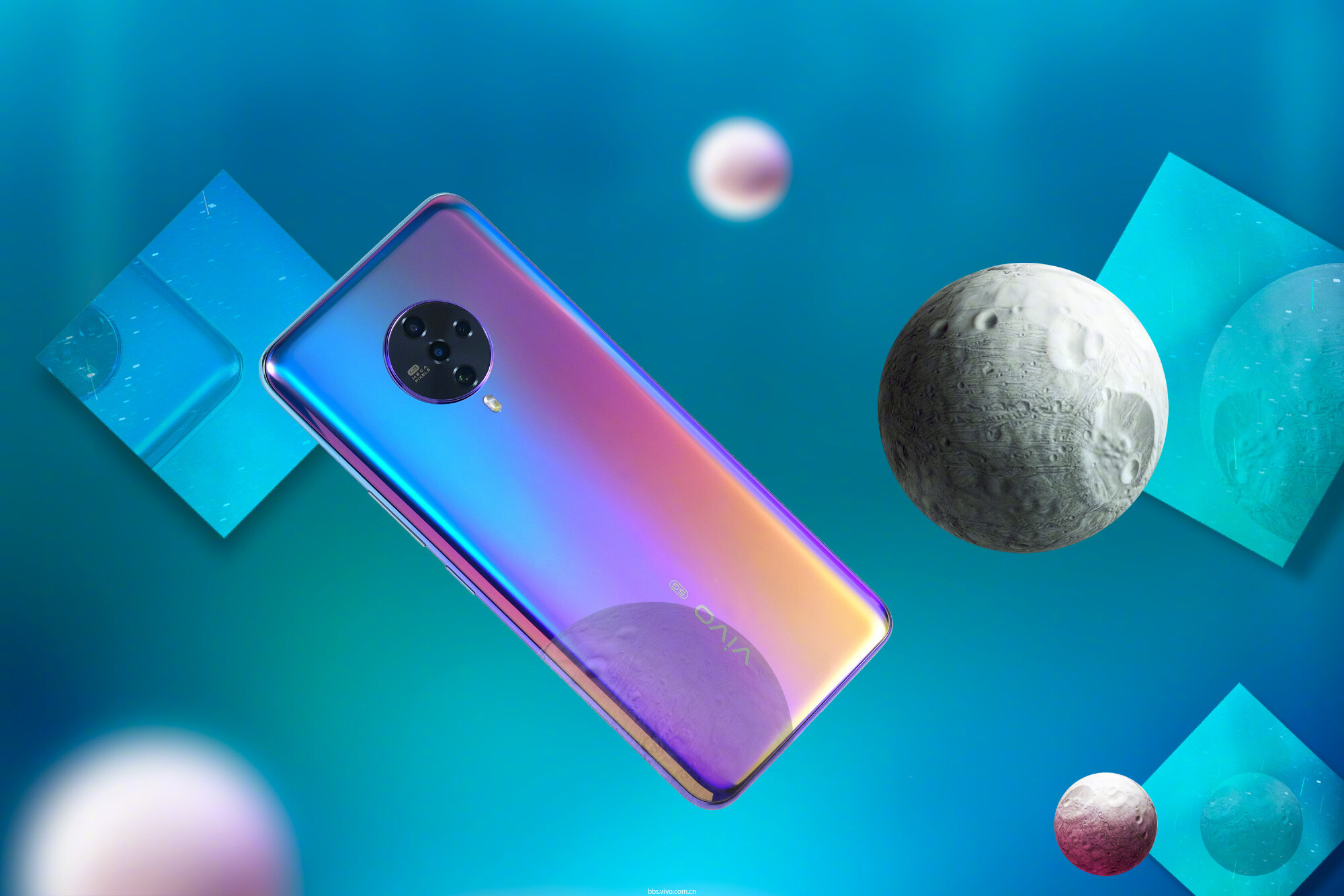 vivo s6流光秘境,异彩缤纷,与众不同的张扬个性
