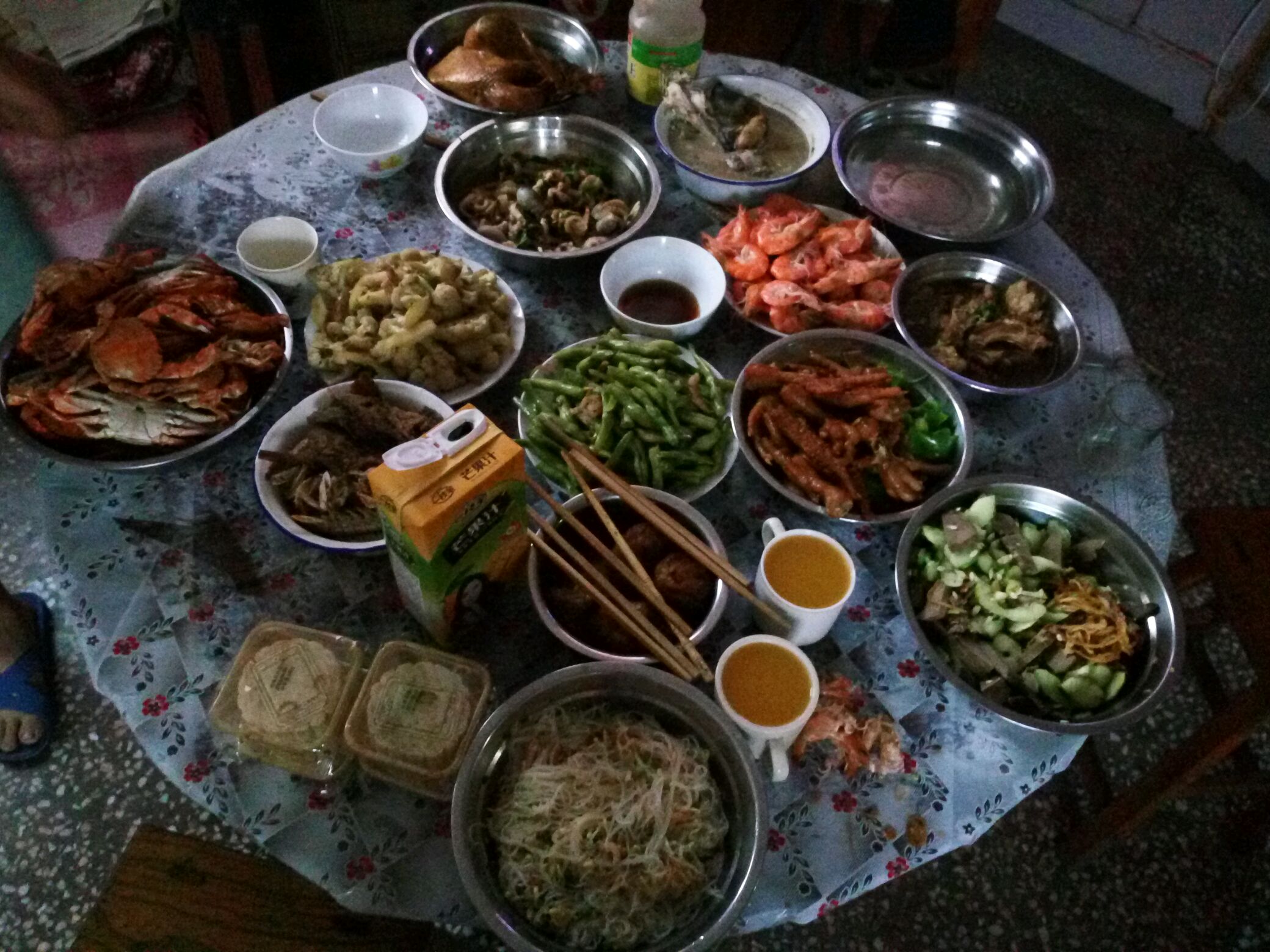 自家学烘烤: Mid-Autumn Festival Dinner 中秋节晚餐
