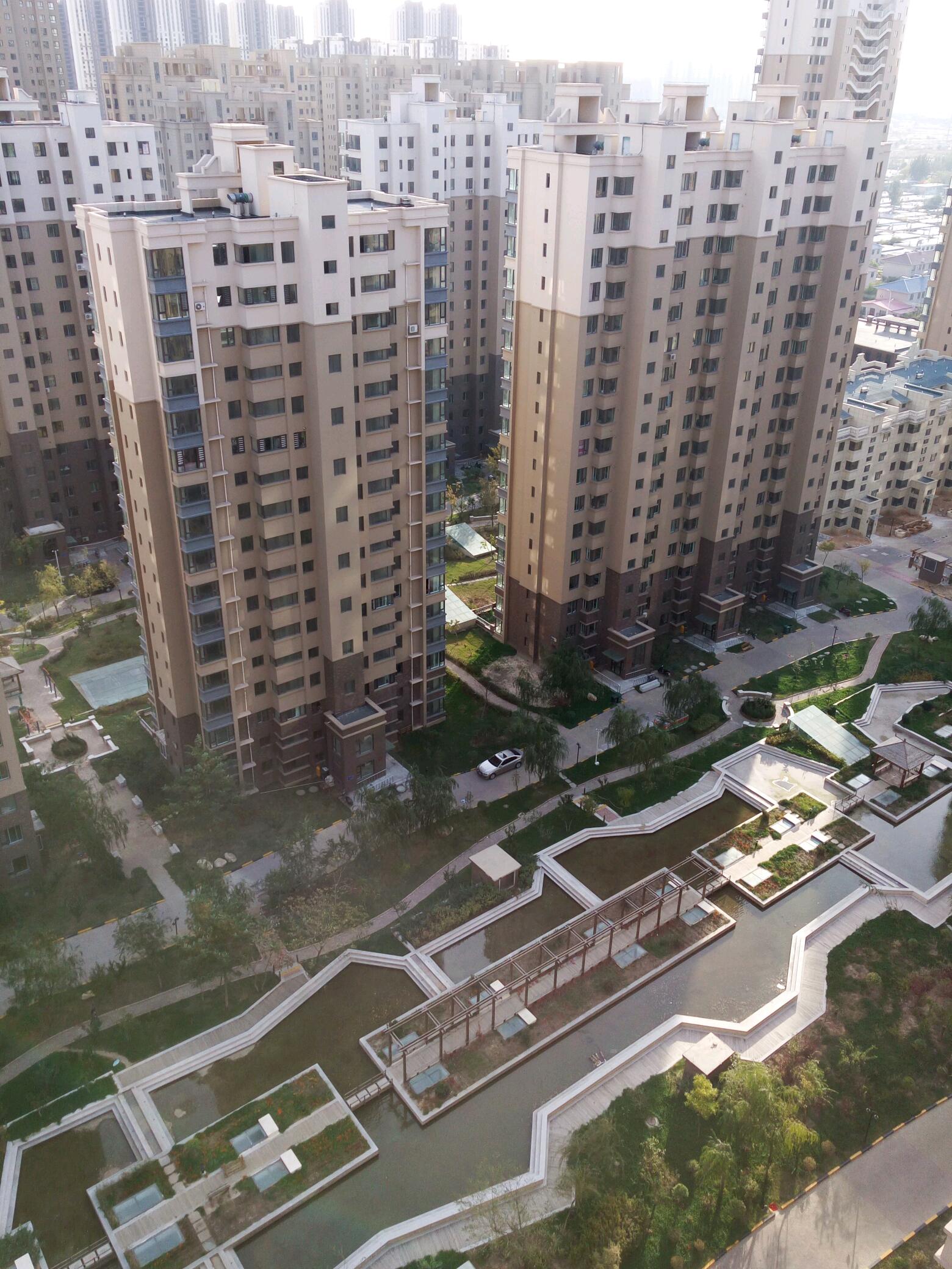 【发现生活之美】日落印象 俯视营口