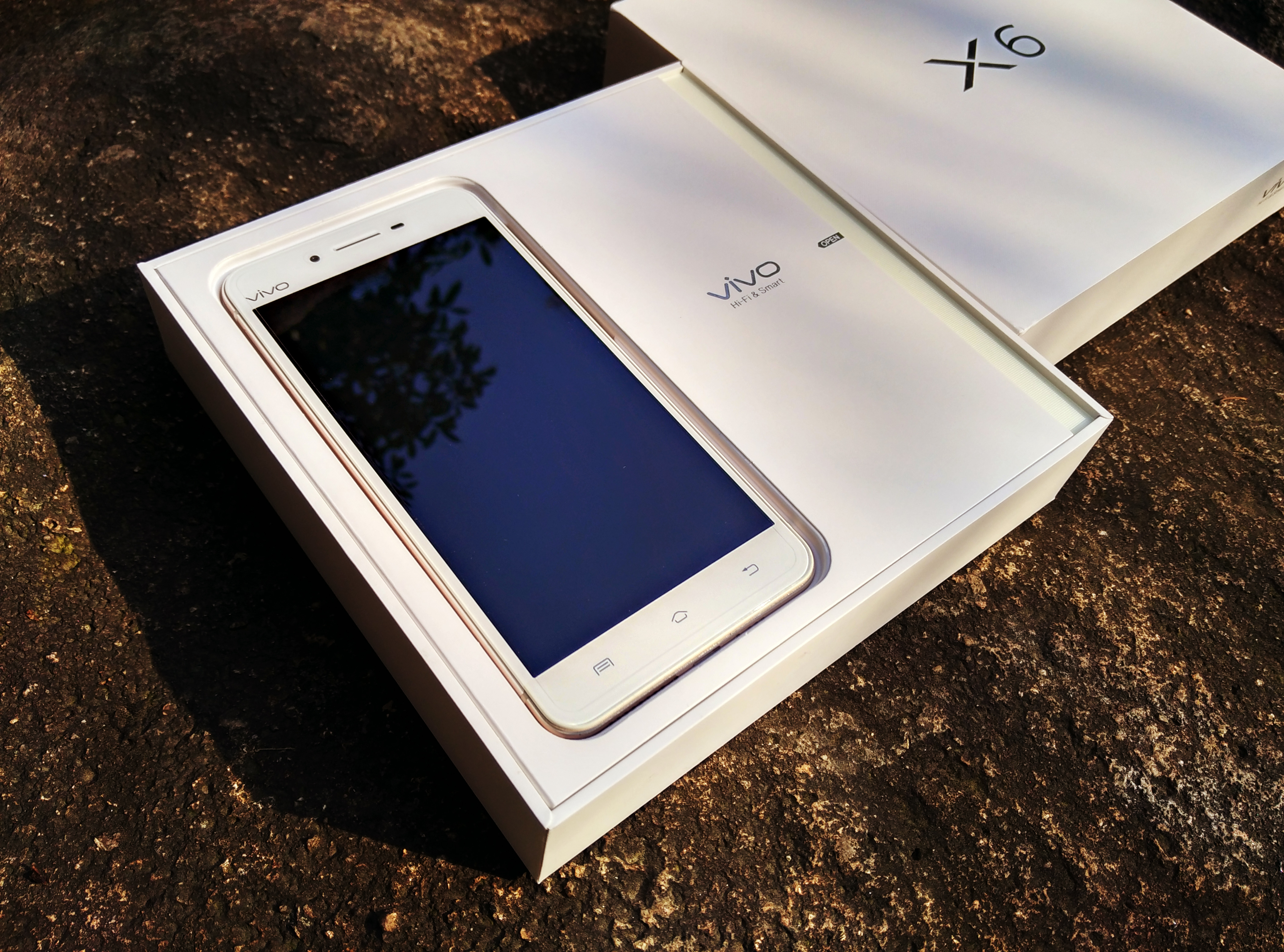 100台x6手机免费试用vivox6金色开箱赏图