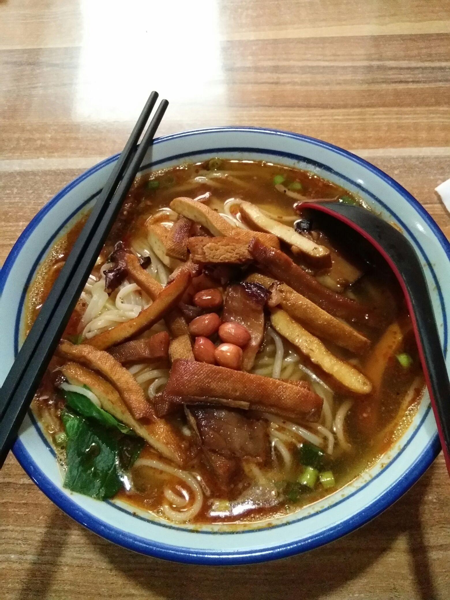 香干腊肉面
