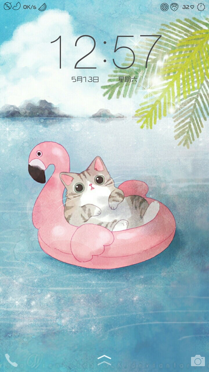 x6251主题大眼猫和一个字体ω人