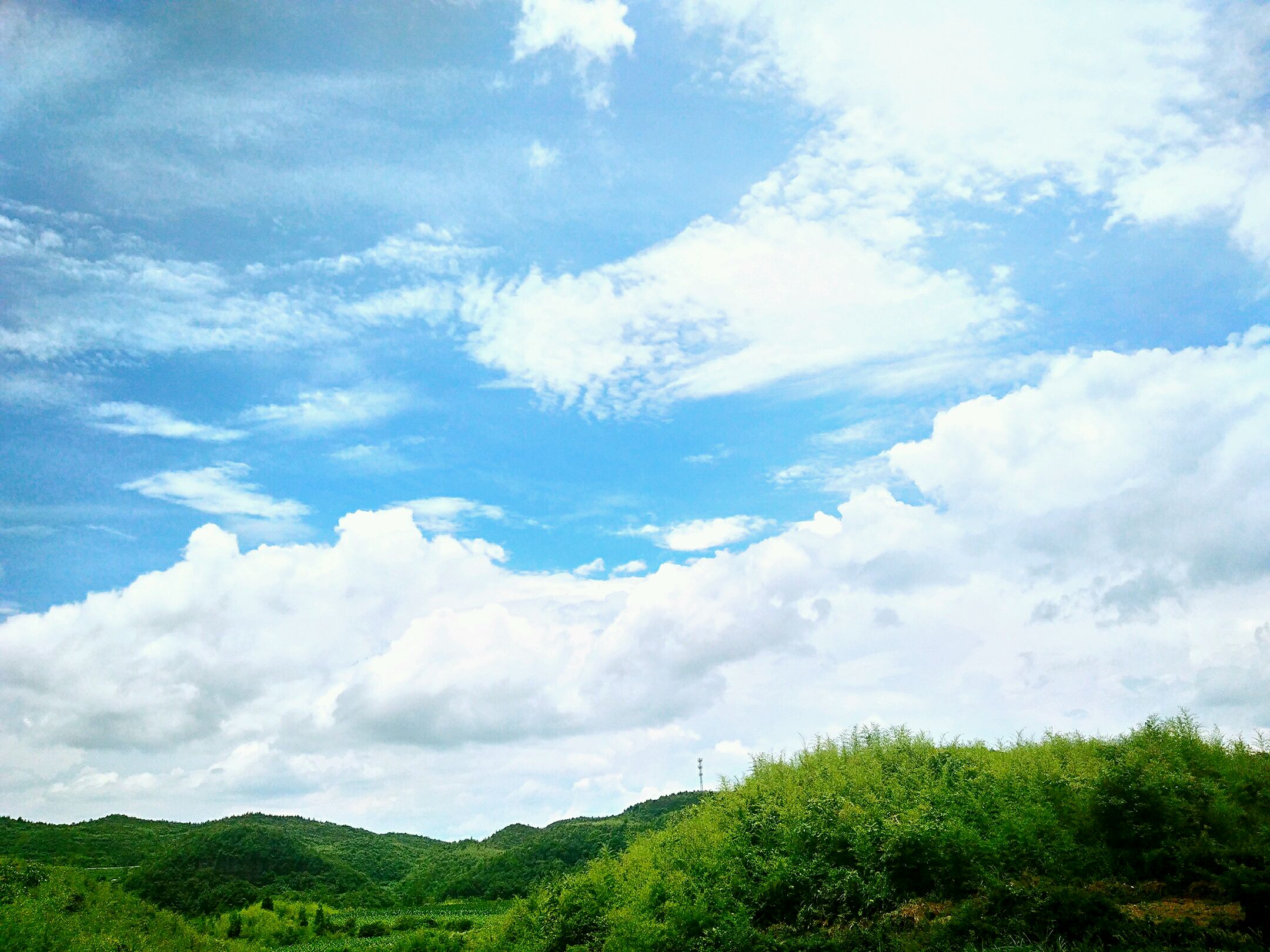 【夏天】夏日的天空