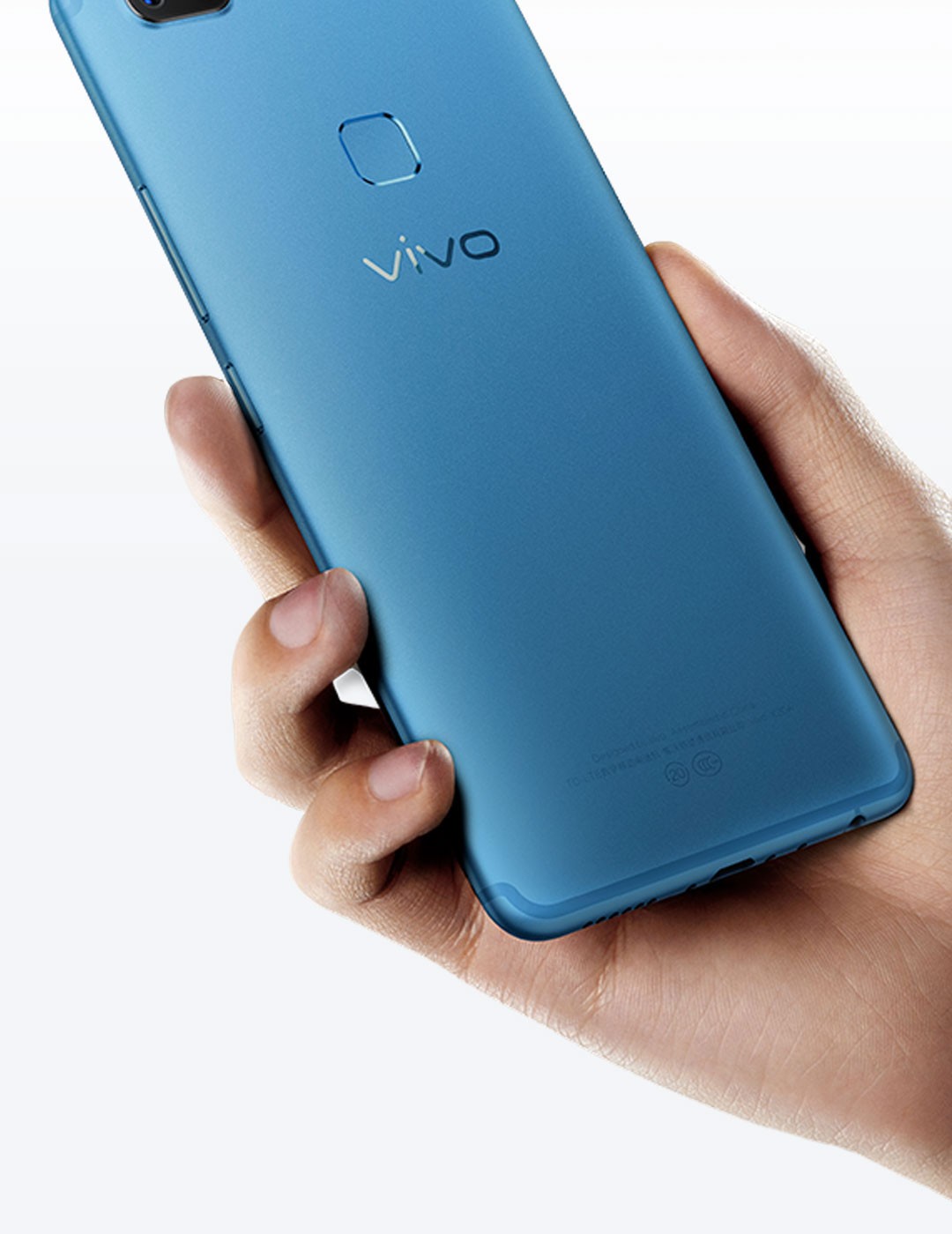 【x20全面屏手机vivo蓝】喜欢它的美!