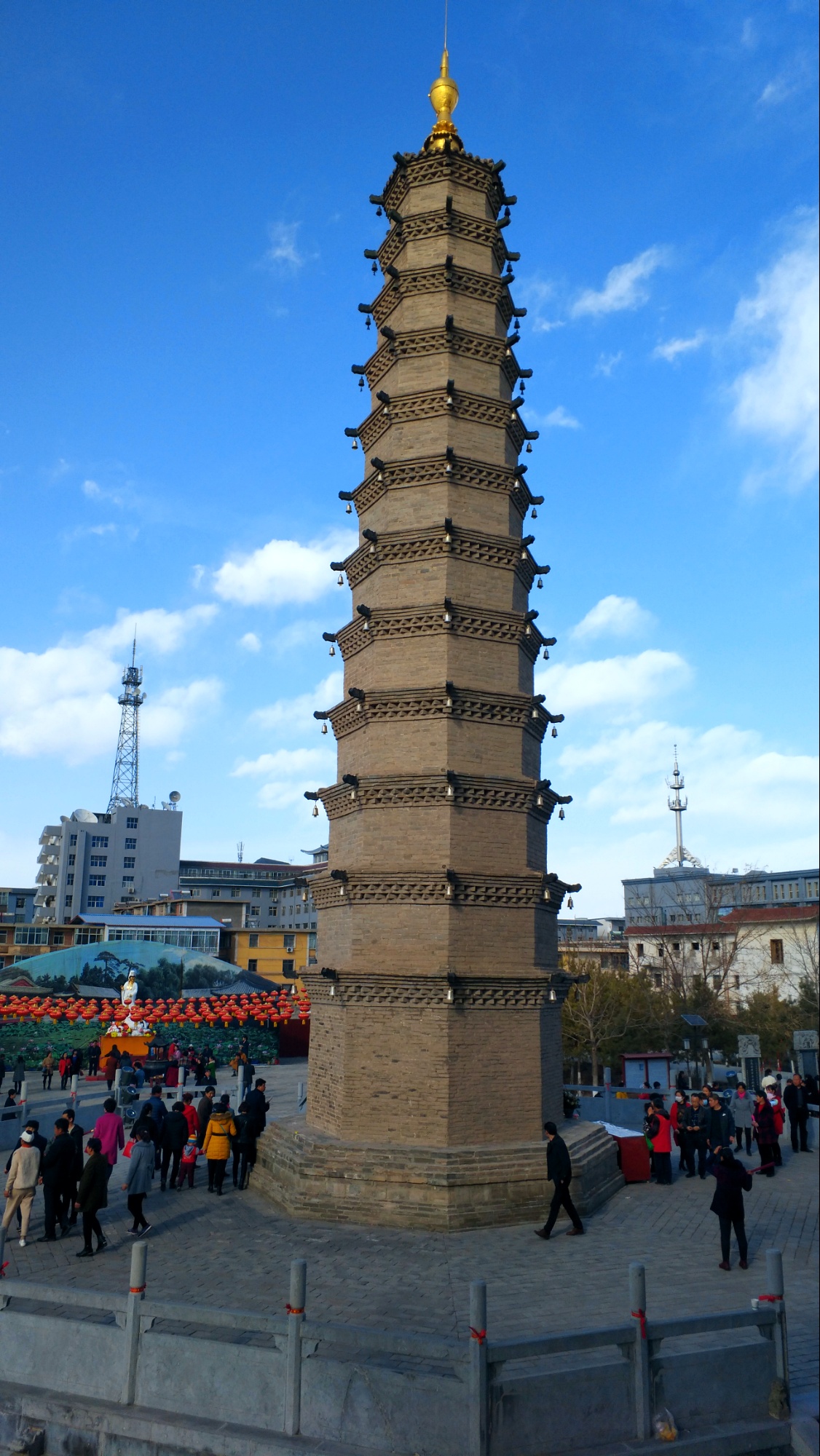 武威鸠摩罗什寺罗什舍舍利塔