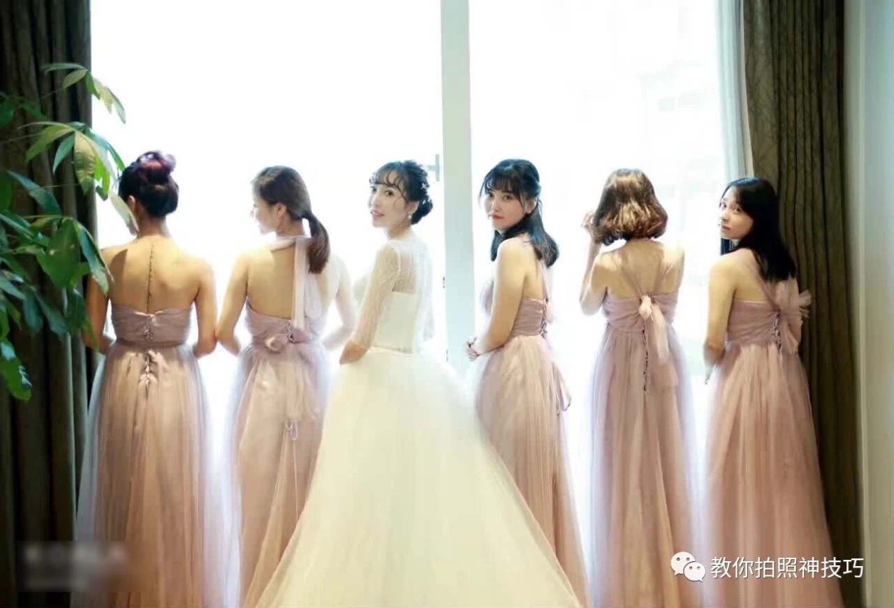 《v粉玩机》教你怎么拍好看的伴娘照