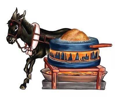 石磨与驴的对话,你领悟了么?