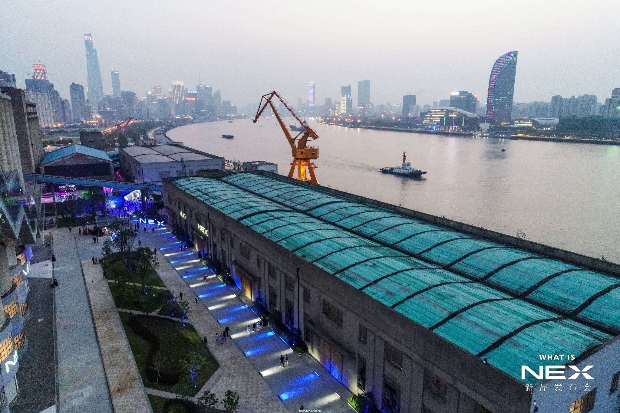 【vivo NEX上海发布会】黄浦江的风