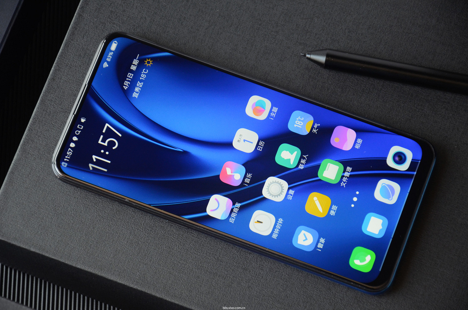 vivos1体验又一款搭载升降式摄像头的全面屏手机