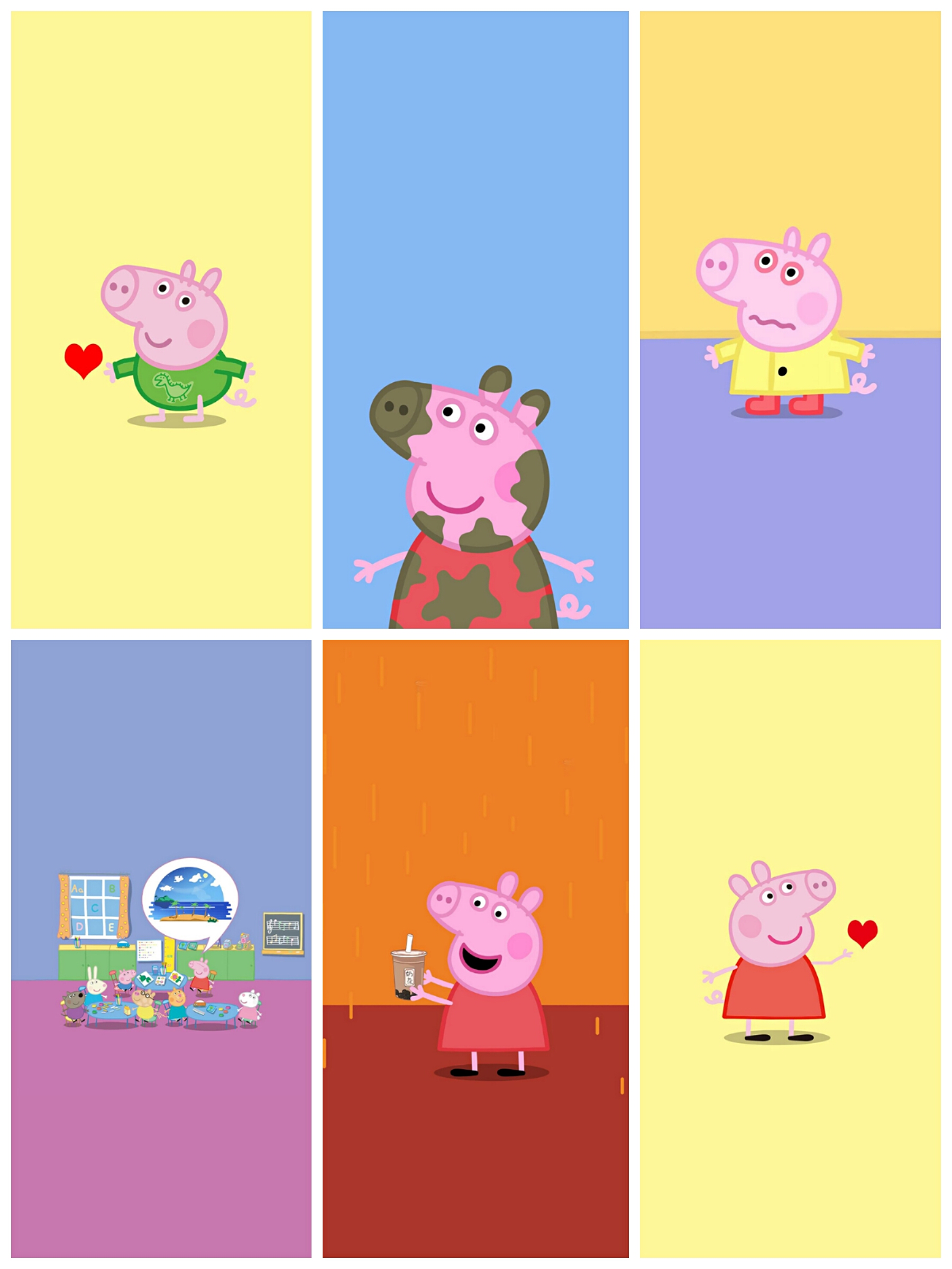 peppapig图片 手机壁纸图片