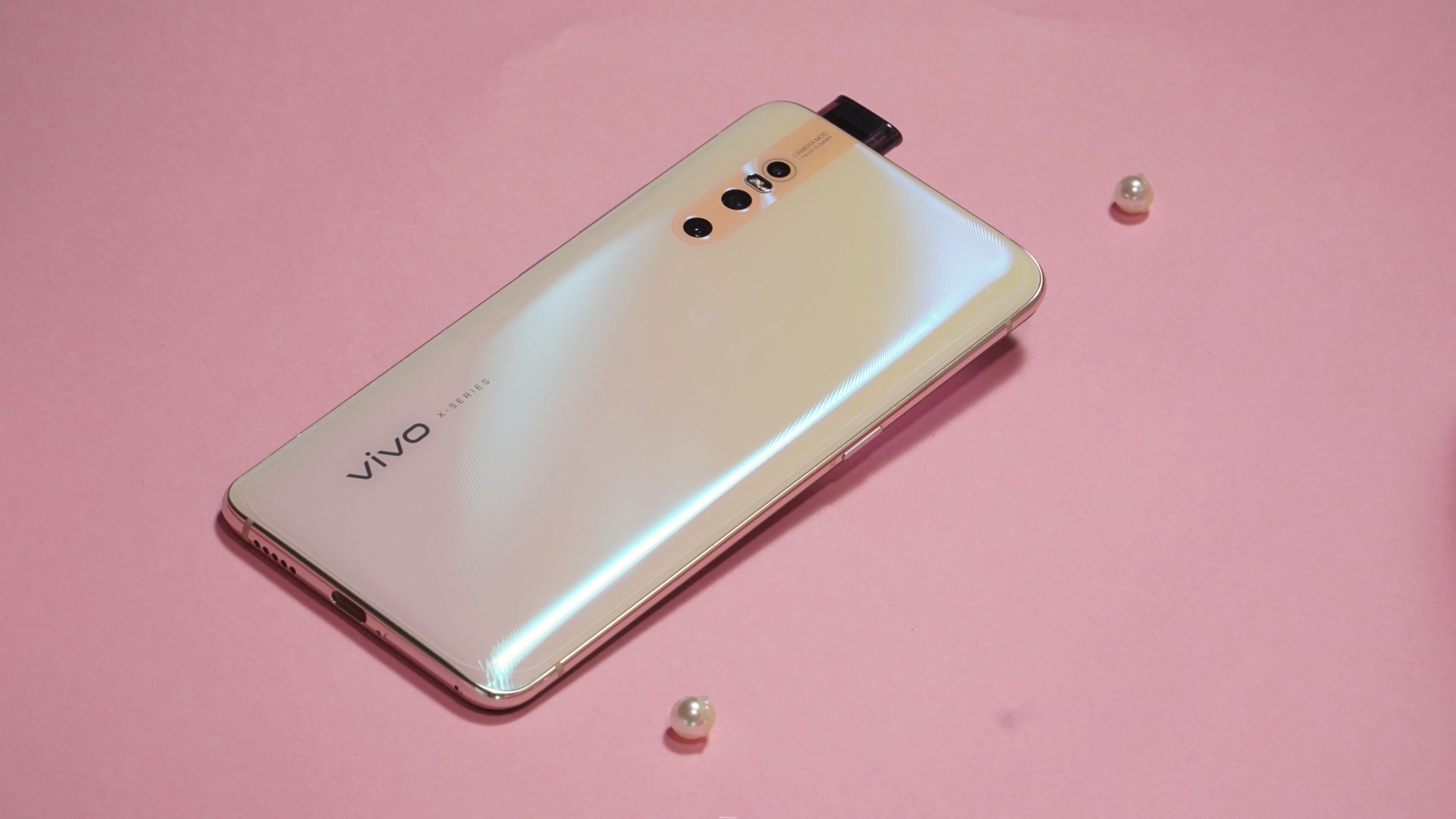 vivo x27升降攝像頭彈出效果,