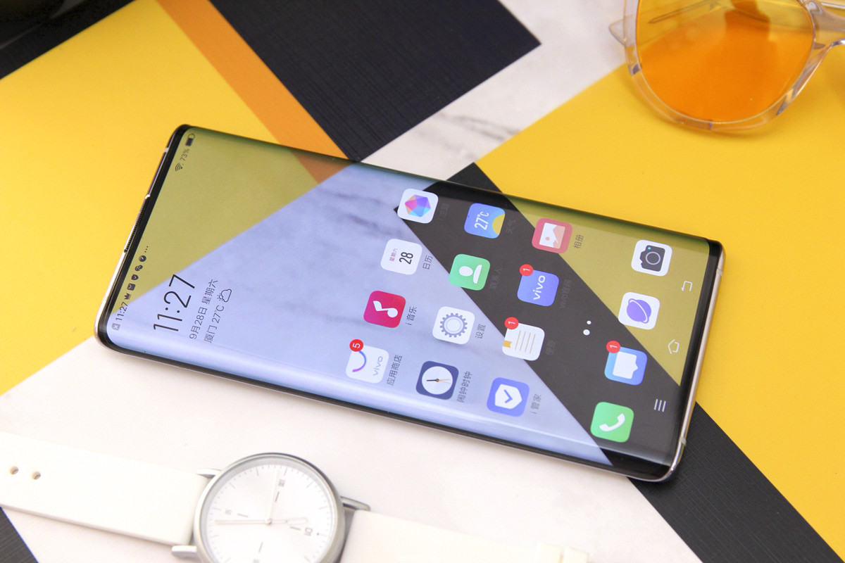 最美5g旗舰机vivo nex 3,瀑布屏缔造颜值新高度