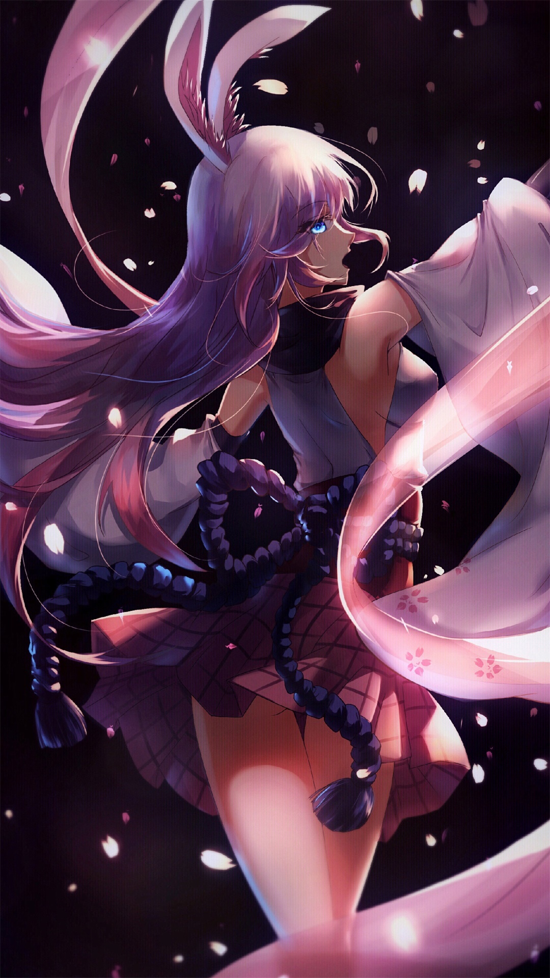 【壁纸】绯色的樱花,八重樱/绝美