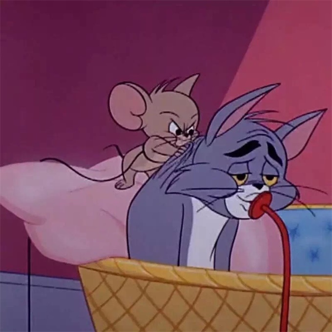 汤姆猫和老鼠情侣头像图片