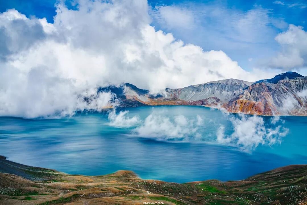 長白山不僅寓意美,風景更是美的沒話說,尤其是長白山天池.